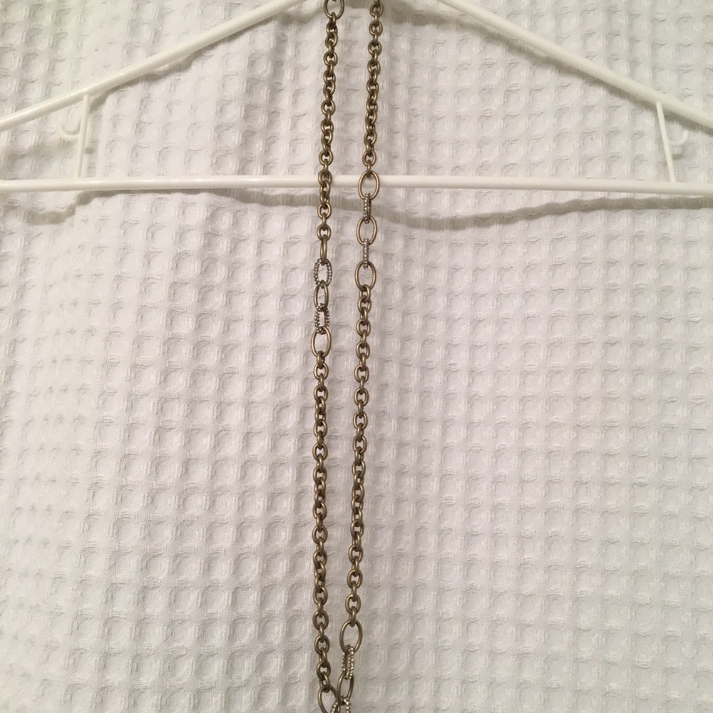 Jcrew single strand gold necklace
